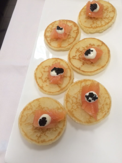 Smoked Salmon Hors D'oeuvres